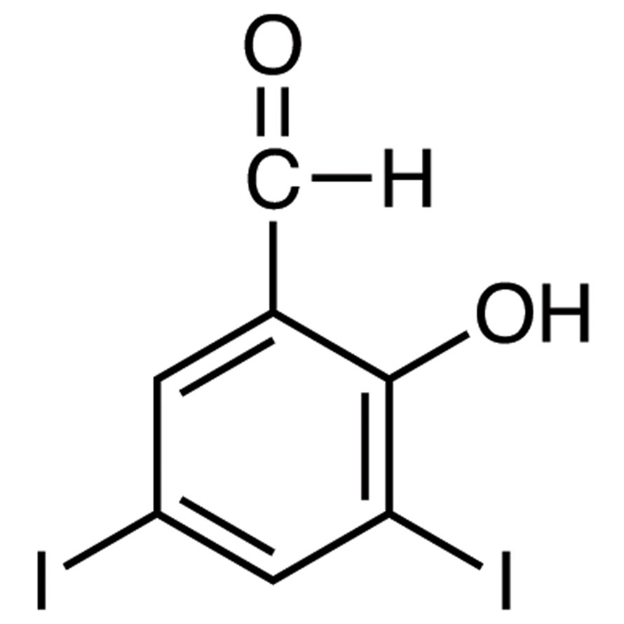 3,5-Diiodosalicylaldehyde >98.0%(GC)(T) - CAS 2631-77-8