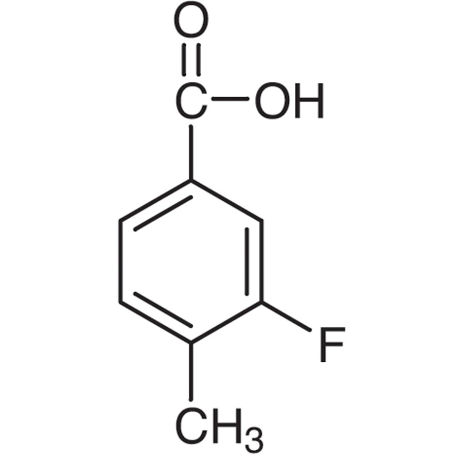 3-Fluoro-4-methylbenzoic Acid >98.0%(GC)(T) - CAS 350-28-7