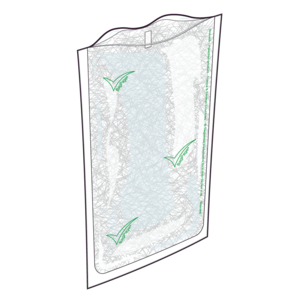 Stomacher Poşeti, Tam Filtreli,  Bag Page R 400, Steril, 25'li Paketlerde, 190 x 300 mm   400 ml