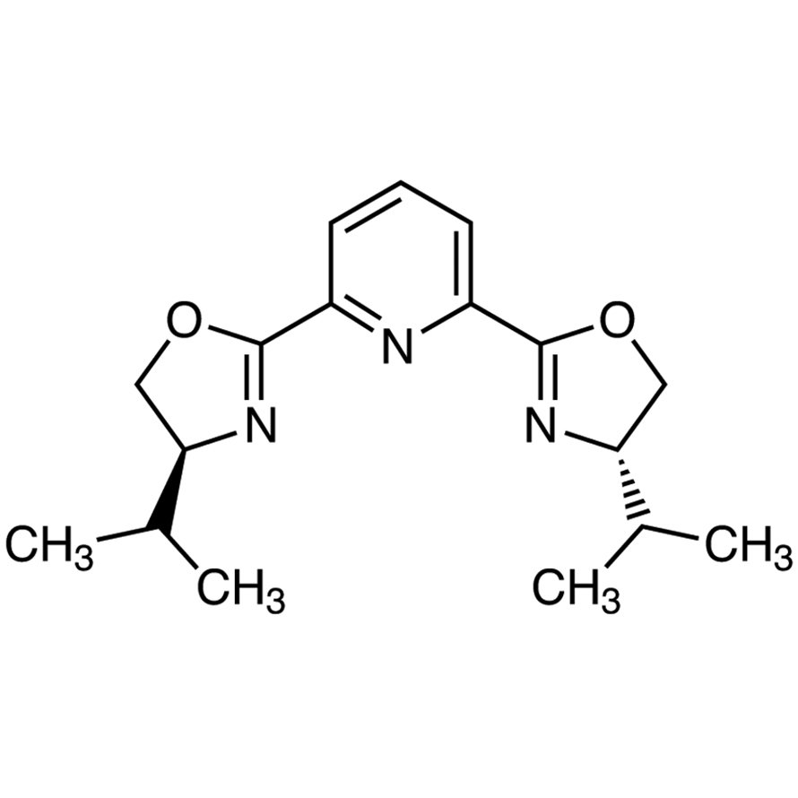 (S,S)-2,6-Bis(4-isopropyl-2-oxazolin-2-yl)pyridine >98.0%(GC) - CAS 118949-61-4