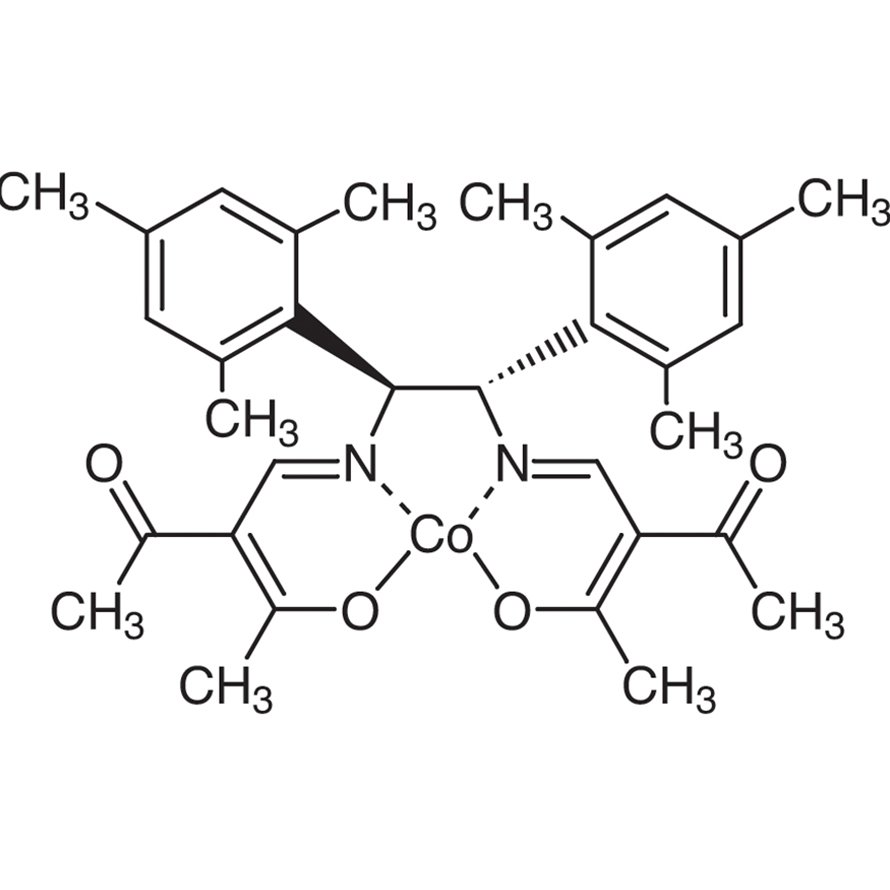 (1S,2S)-N,N'-Bis(2-acetyl-3-oxo-2-butenylidene)-1,2-dimesitylethylenediaminato Cobalt(II)  - CAS 259259-80-8