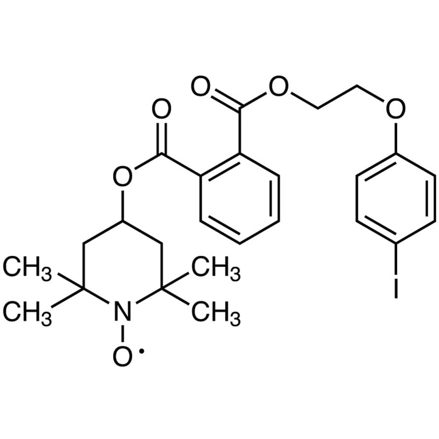 4-[2-[2-(4-Iodophenoxy)ethoxy]carbonyl]benzoyloxy-2,2,6,6-tetramethylpiperidin-1-oxyl >95.0%(HPLC)