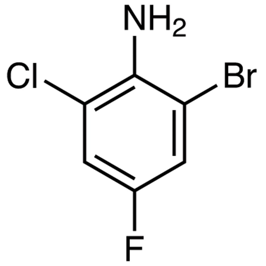 2-Bromo-6-chloro-4-fluoroaniline >97.0%(GC) - CAS 201849-14-1