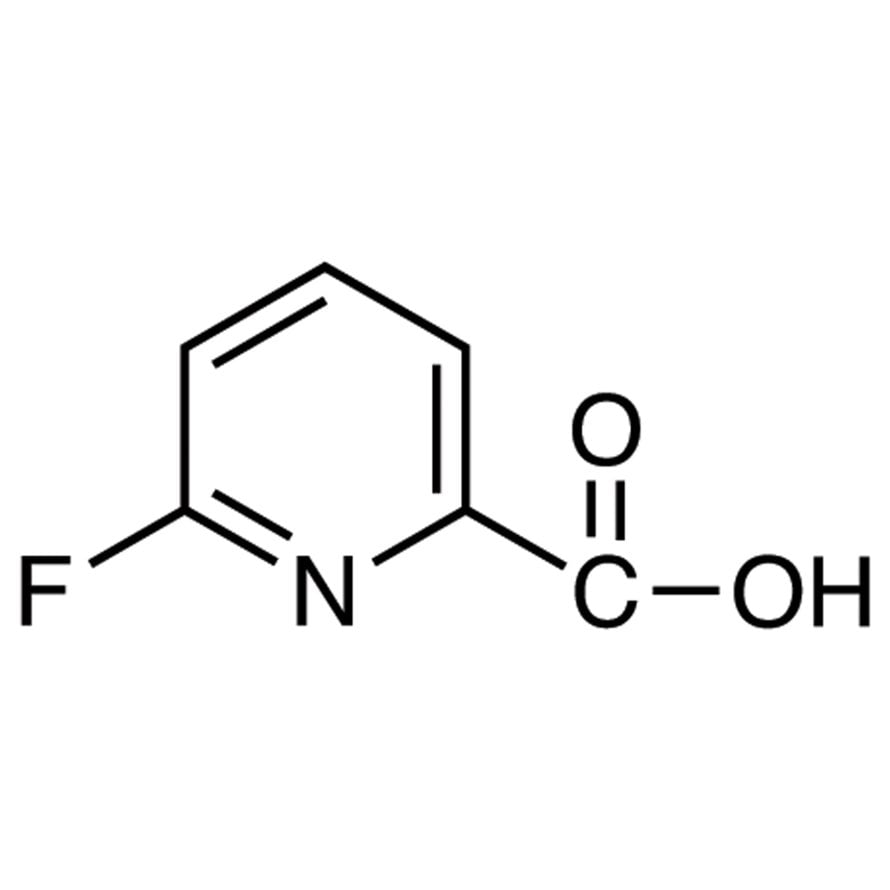 6-Fluoro-2-pyridinecarboxylic Acid >98.0%(T) - CAS 402-69-7