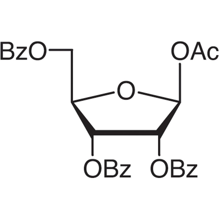 β-D-Ribofuranose 1-Acetate 2,3,5-Tribenzoate >98.0%(HPLC) - CAS 6974-32-9