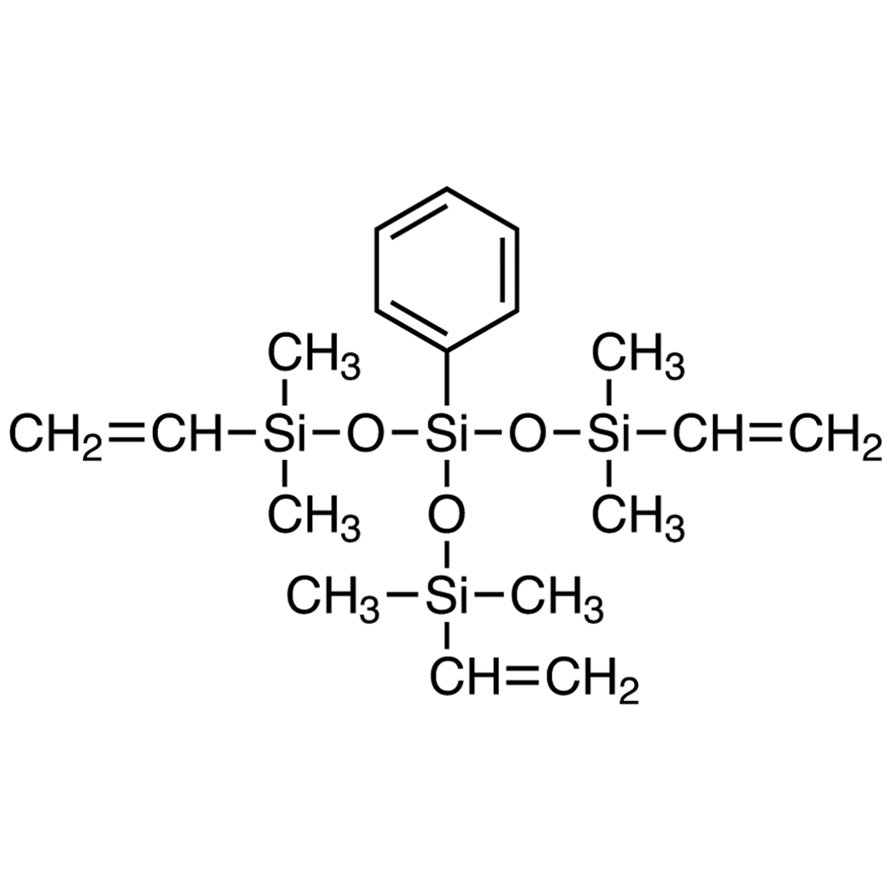 3-[[Dimethyl(vinyl)silyl]oxy]-1,1,5,5-tetramethyl-3-phenyl-1,5-divinyltrisiloxane >98.0%(GC) - CAS 60111-47-9