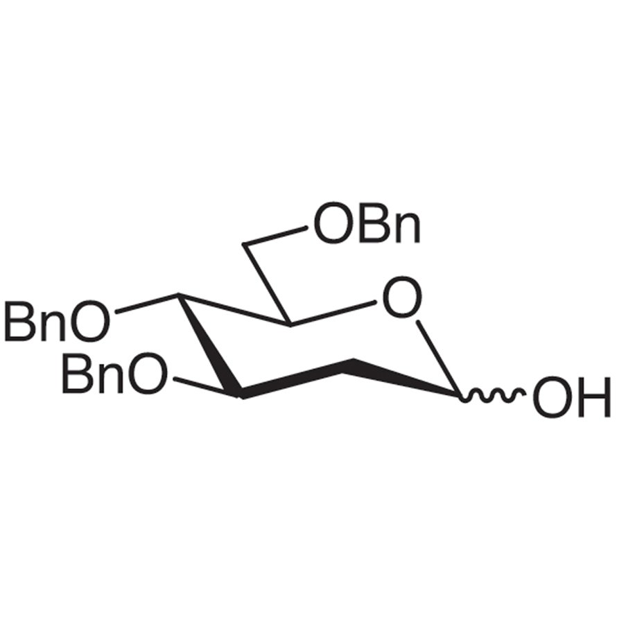 3,4,6-Tri-O-benzyl-2-deoxy-D-glucopyranose >98.0%(HPLC) - CAS 132732-60-6