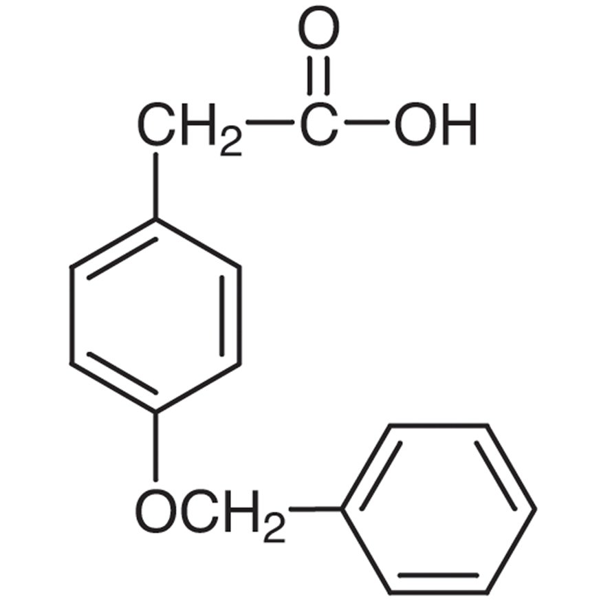 4-Benzyloxyphenylacetic Acid >98.0%(GC)(T) - CAS 6547-53-1