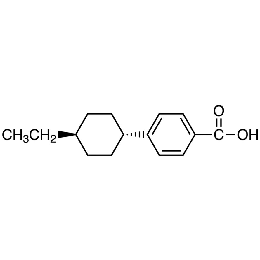 4-(trans-4-Ethylcyclohexyl)benzoic Acid >98.0%(GC)(T) - CAS 87592-41-4