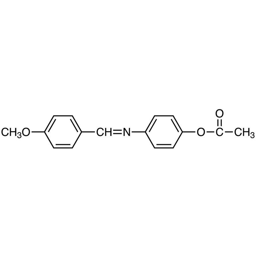 N-(4-Methoxybenzylidene)-4-acetoxyaniline >99.0%(T) - CAS 10484-13-6