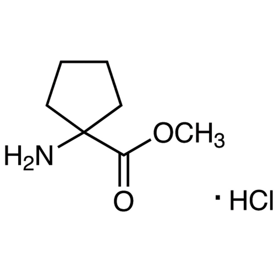 Methyl 1-Aminocyclopentanecarboxylate Hydrochloride >98.0%(T) - CAS 60421-23-0