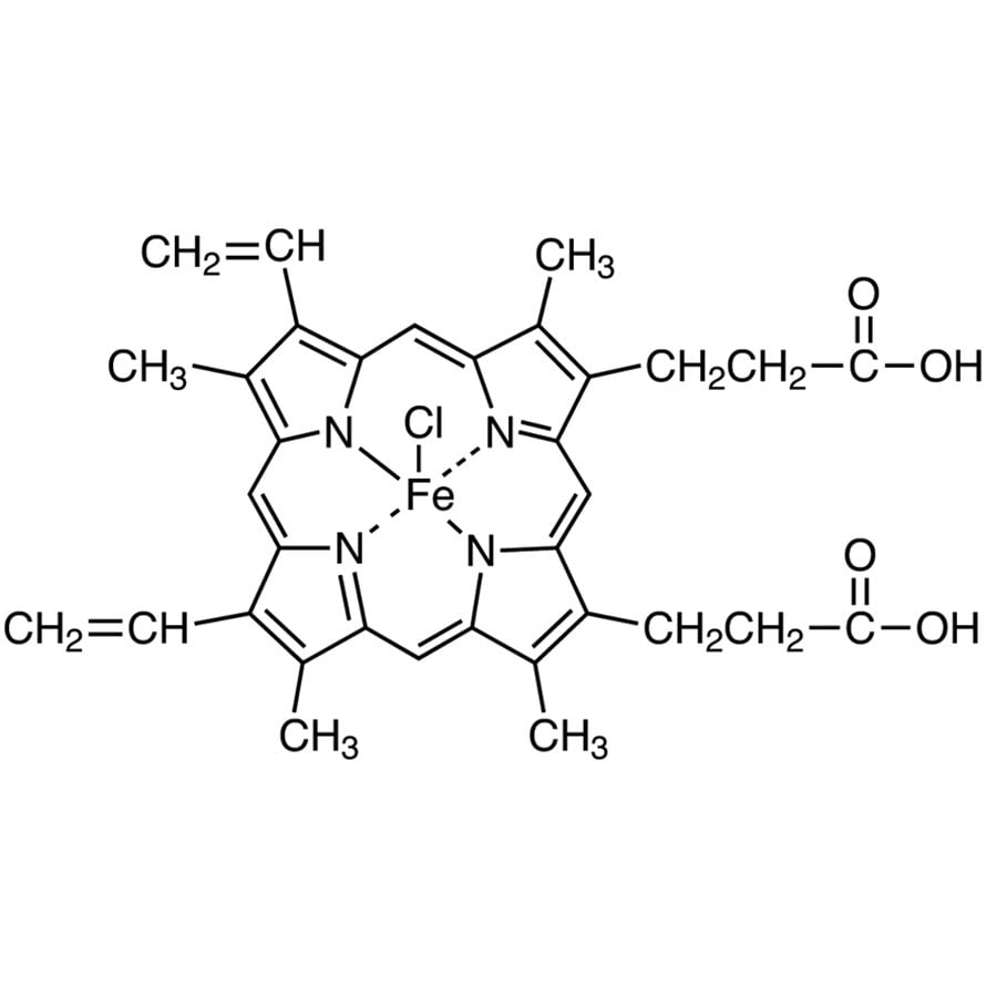 Hemin >95.0%(T) - CAS 16009-13-5