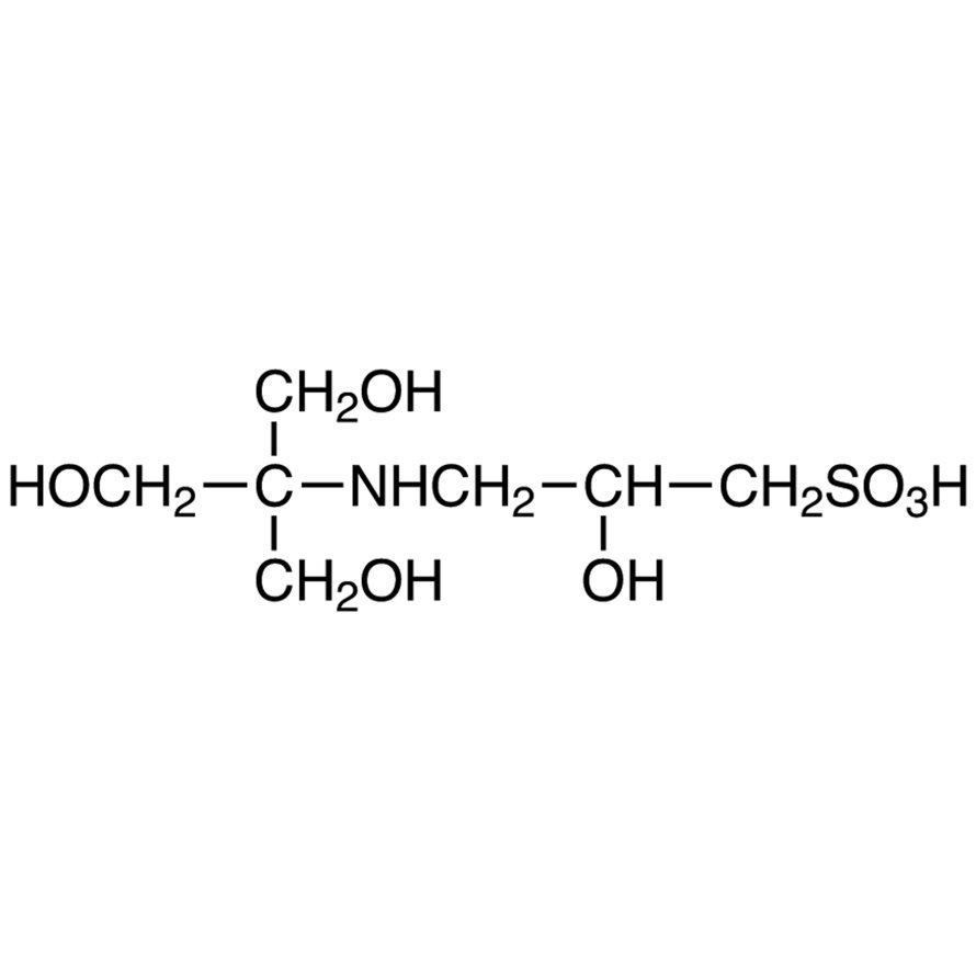 3-[N-Tris(hydroxymethyl)methylamino]-2-hydroxypropanesulfonic Acid [Good's buffer component for biological research] >99.0%(T) - CAS 68399-81-5