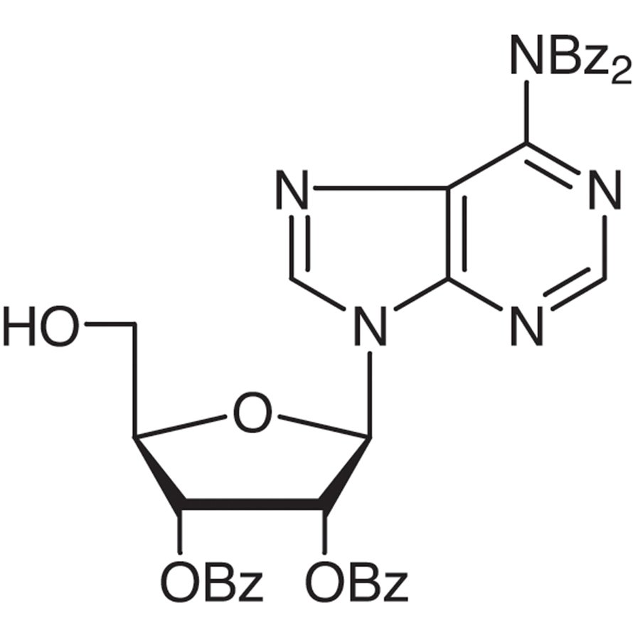 N6-Dibenzoyladenosine 2',3'-Dibenzoate >98.0%(T)(HPLC) - CAS 58463-04-0