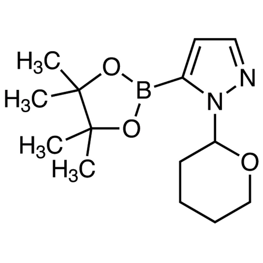 1-(Tetrahydropyran-2-yl)-5-(4,4,5,5-tetramethyl-1,3,2-dioxaborolan-2-yl)pyrazole >98.0%(GC)(T) - CAS 903550-26-5