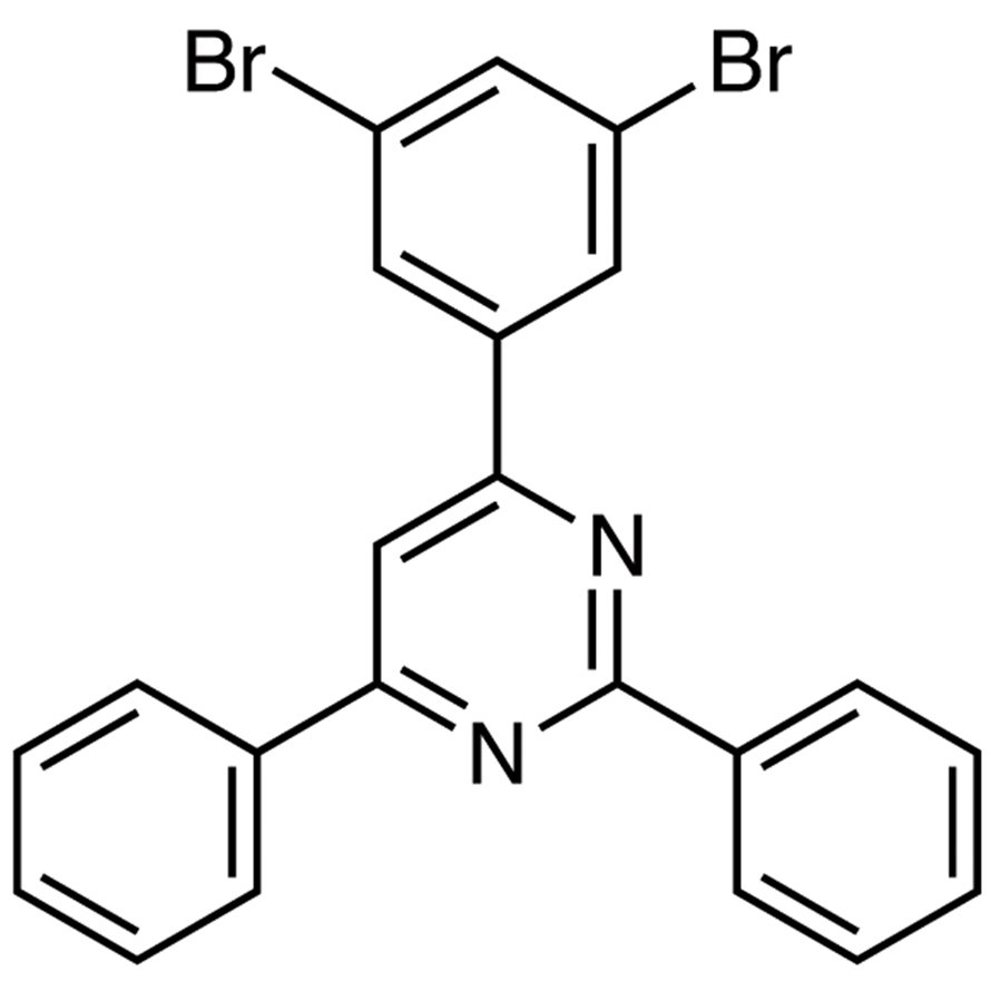 4-(3,5-Dibromophenyl)-2,6-diphenylpyrimidine >98.0%(HPLC)(N) - CAS 607740-08-9