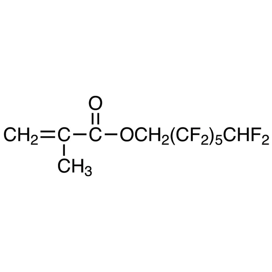 2,2,3,3,4,4,5,5,6,6,7,7-Dodecafluoroheptyl Methacrylate (stabilized with TBC) >97.0%(GC) - CAS 2261-99-6