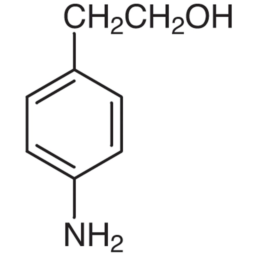 2-(4-Aminophenyl)ethanol >98.0%(GC)(T) - CAS 104-10-9