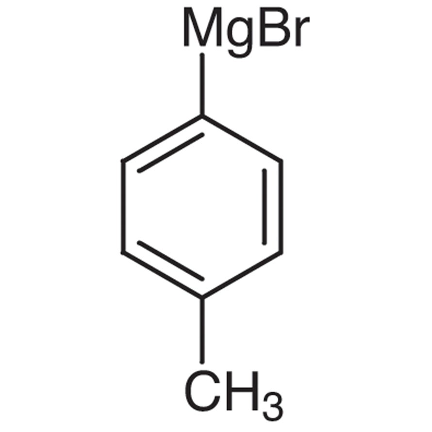 p-Tolylmagnesium Bromide (19% in Tetrahydrofuran, ca. 1mol/L)  - CAS 4294-57-9