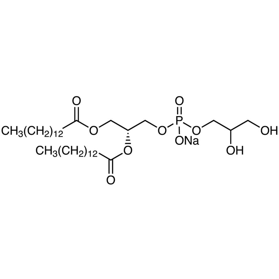 1,2-Dimyristoyl-sn-glycero-3-phospho-rac-(1-glycerol) Sodium Salt >98.0%(T) - CAS 200880-40-6