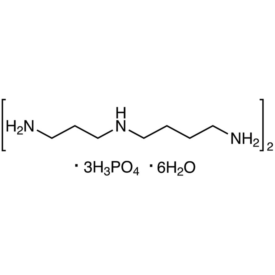 Spermidine Phosphate Hexahydrate >98.0%(T) - CAS 49721-50-8