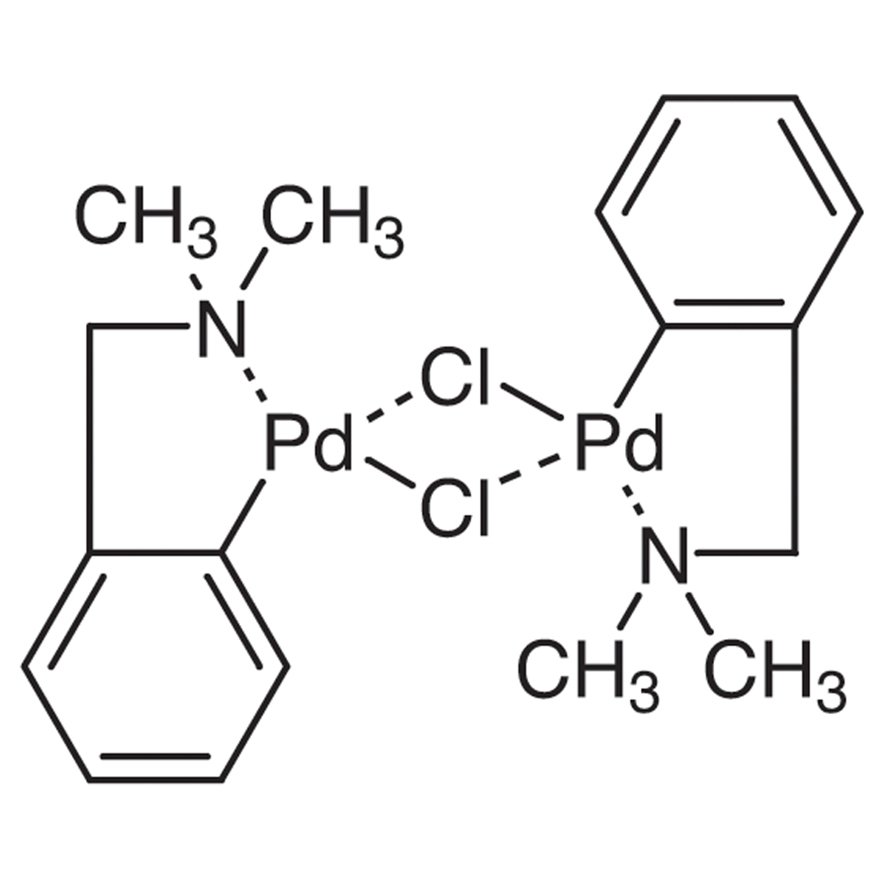 Di-μ-chlorobis[2-[(dimethylamino)methyl]phenyl-C,N]dipalladium(II) >97.0%(T) - CAS 18987-59-2