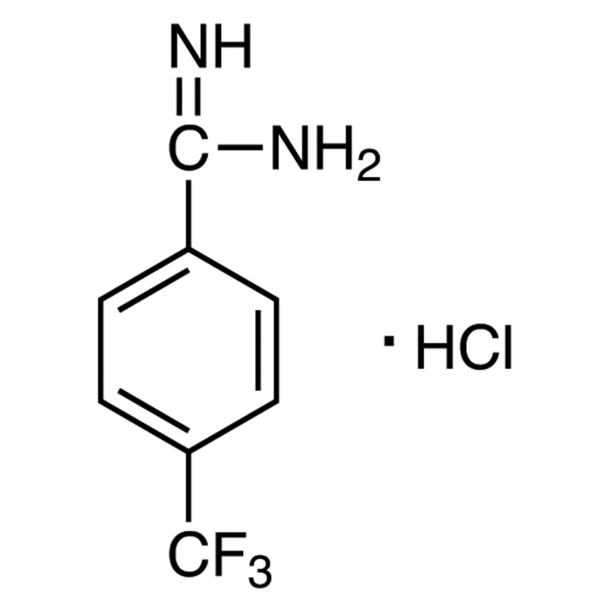 4-(Trifluoromethyl)benzamidine Hydrochloride >98.0%(HPLC) - CAS 38980-96-0