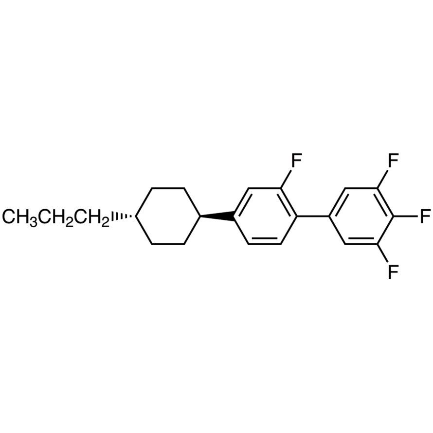 2',3,4,5-Tetrafluoro-4'-(trans-4-propylcyclohexyl)biphenyl >98.0%(GC) - CAS 173837-35-9