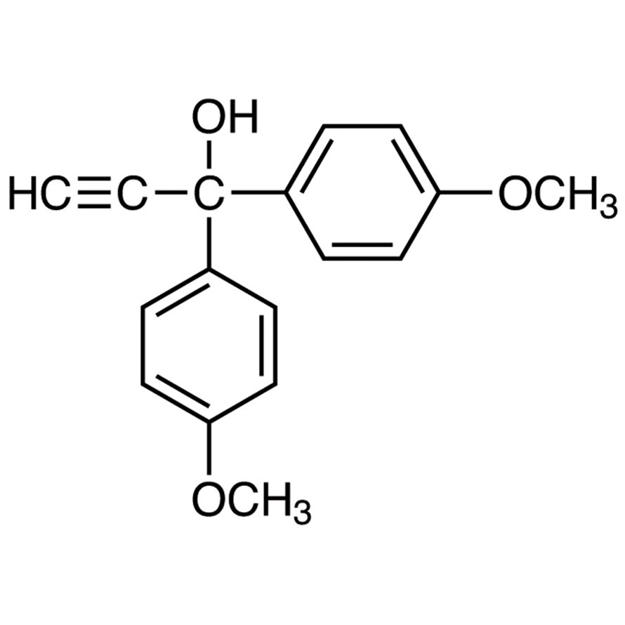 1,1-Bis(4-methoxyphenyl)prop-2-yn-1-ol >98.0%(GC) - CAS 101597-25-5