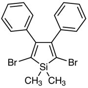 2,5-Dibromo-1,1-dimethyl-3,4-diphenylsilole >98.0%(GC) - CAS 686290-22-2