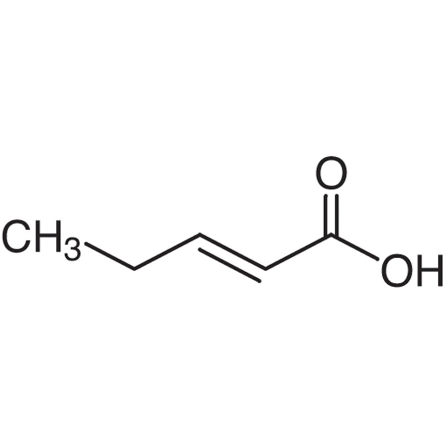 trans-2-Pentenoic Acid >96.0%(GC)(T) - CAS 13991-37-2