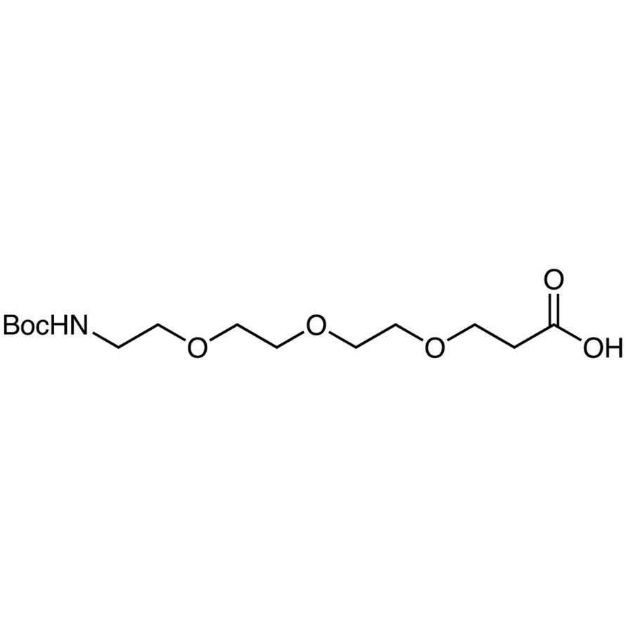 (Boc-amino)-PEG3-C2-Carboxylic Acid >97.0%(T)(HPLC) - CAS 1347750-75-7