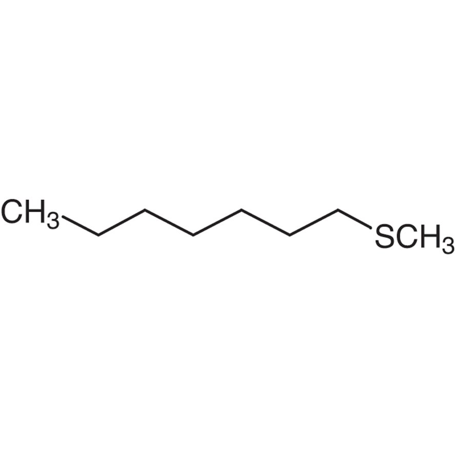 Heptyl Methyl Sulfide >97.0%(GC) - CAS 20291-61-6