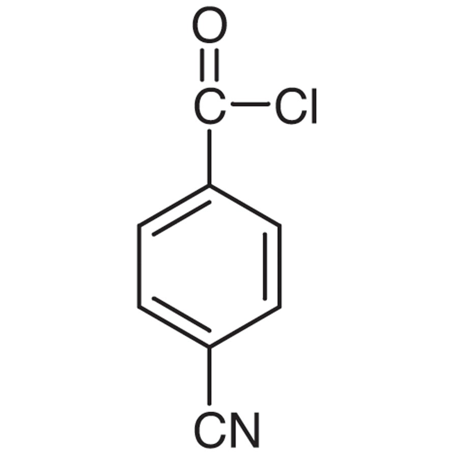 4-Cyanobenzoyl Chloride >98.0%(GC)(T) - CAS 6068-72-0