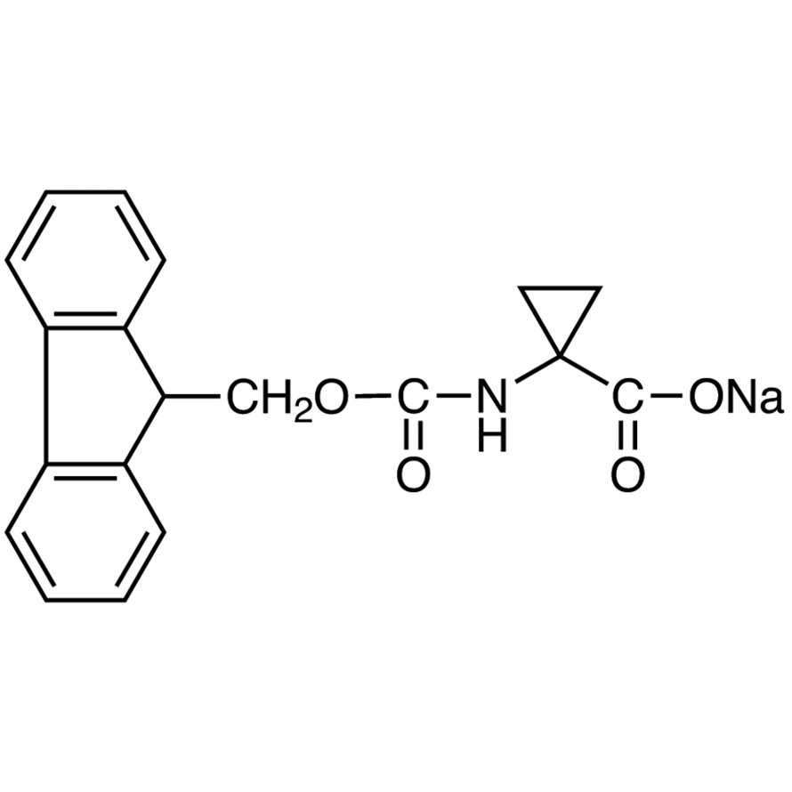 Sodium 1-[(9H-Fluoren-9-ylmethoxy)carbonylamino]cyclopropanecarboxylate >98.0%(HPLC)