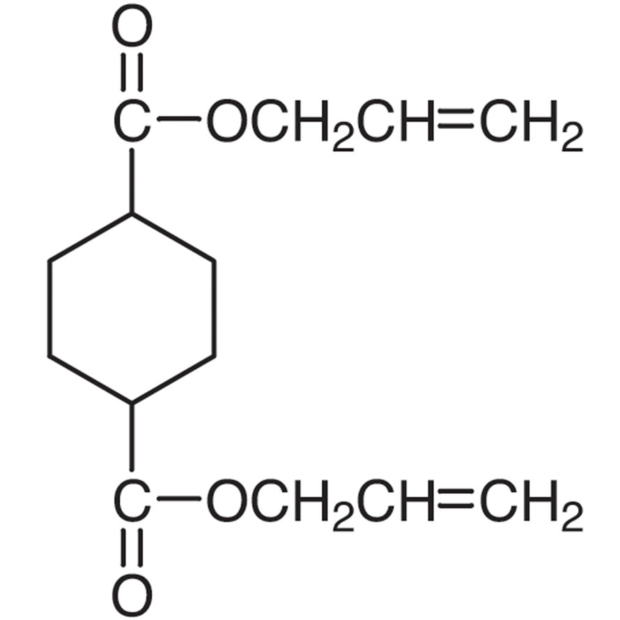Diallyl 1,4-Cyclohexanedicarboxylate (cis- and trans- mixture) >98.0%(GC) - CAS 20306-22-3
