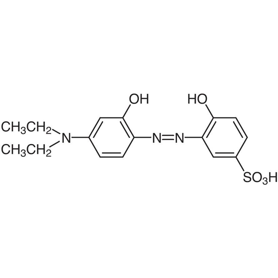 5-Sulfo-4'-diethylamino-2,2'-dihydroxyazobenzene [Reagent for Aluminum]  - CAS 1563-01-5