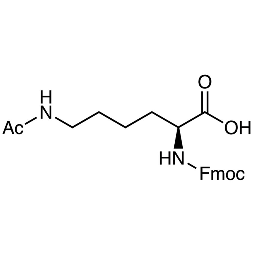 Nα-[(9H-Fluoren-9-ylmethoxy)carbonyl]-Nε-acetyl-L-lysine >98.0%(T)(HPLC) - CAS 159766-56-0