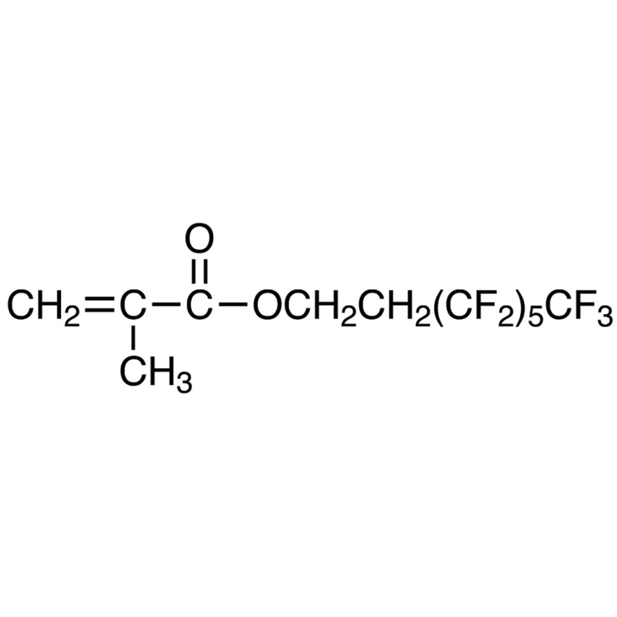1H,1H,2H,2H-Tridecafluoro-n-octyl Methacrylate (stabilized with HQ + MEHQ) >98.0%(GC) - CAS 2144-53-8