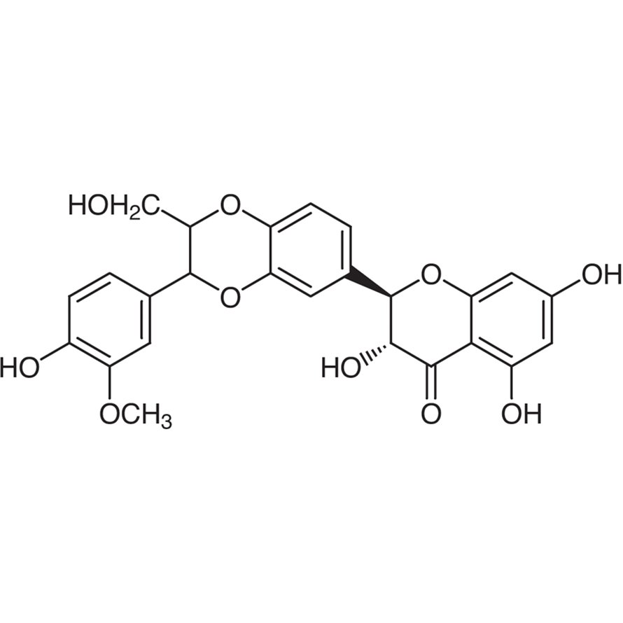 Silybin (mixture of Silybin A and Silybin B) >98.0%(HPLC) - CAS 36804-17-8