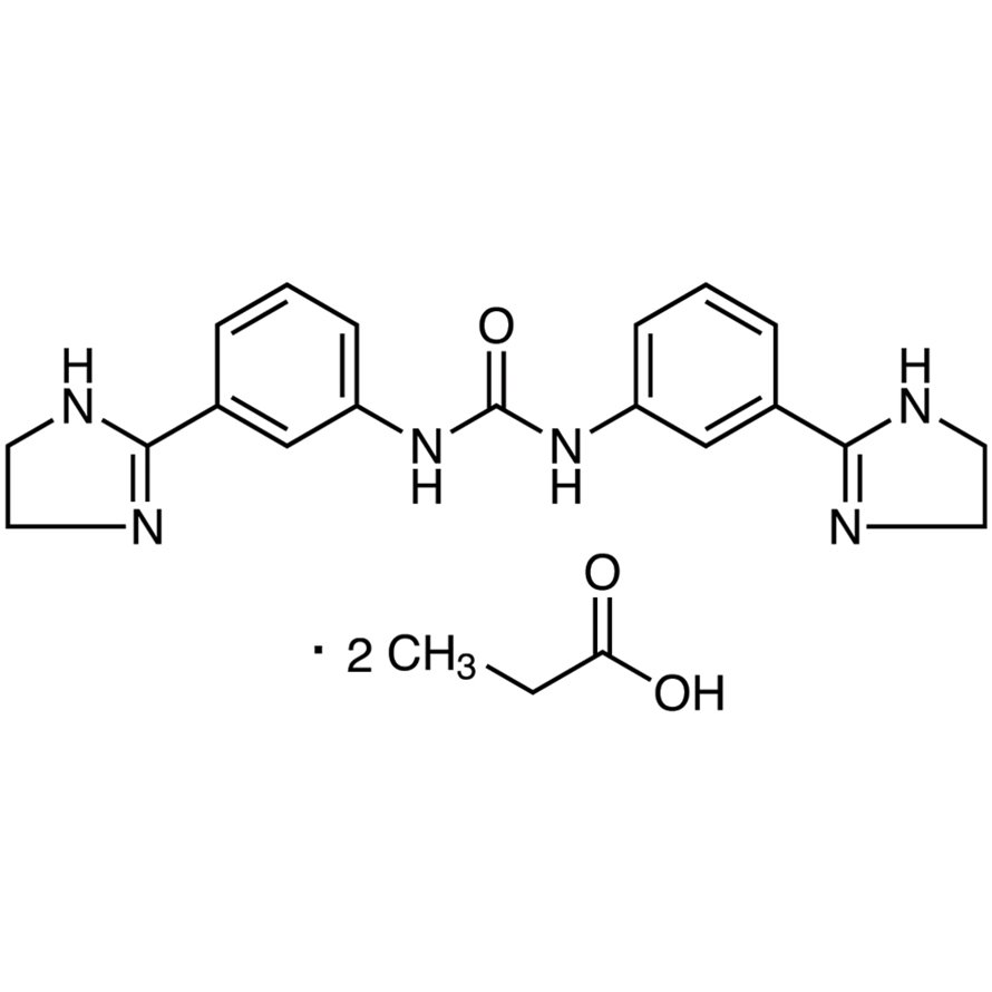 Imidocarb Dipropionate >98.0%(T)(HPLC) - CAS 55750-06-6