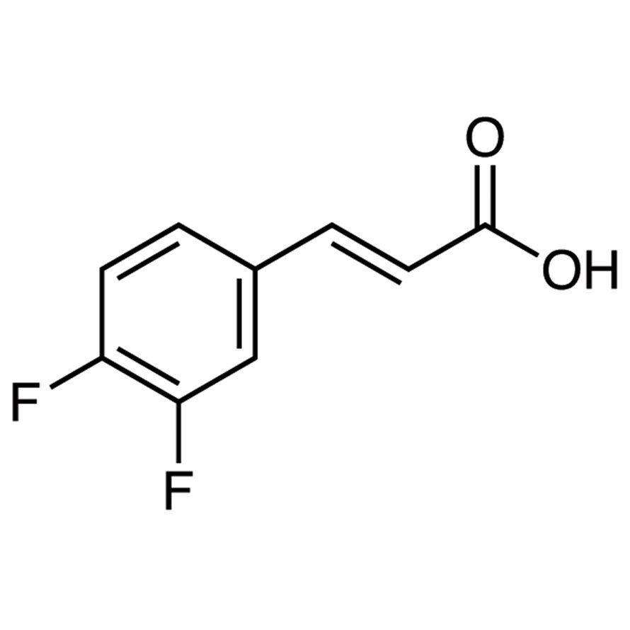 trans-3,4-Difluorocinnamic Acid >98.0%(GC)(T) - CAS 112897-97-9