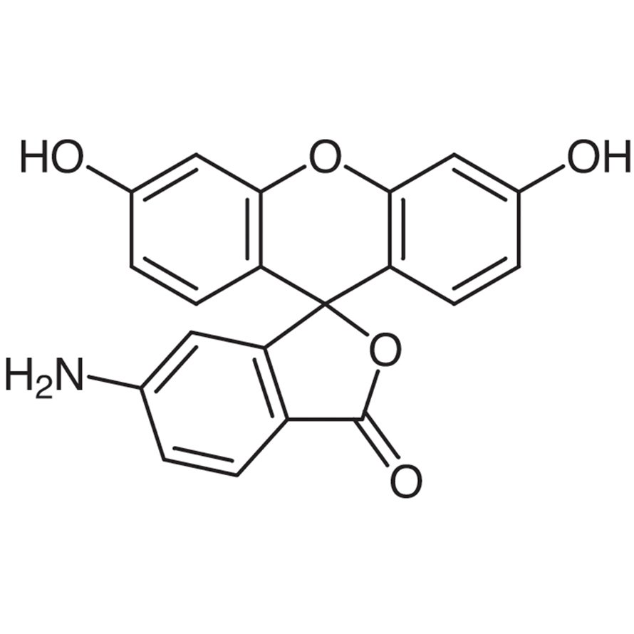 6-Aminofluorescein (isomer II) >95.0%(T) - CAS 51649-83-3