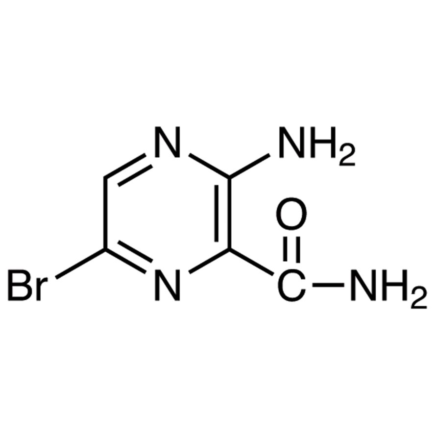 3-Amino-6-bromopyrazine-2-carboxamide >98.0%(N) - CAS 17890-77-6