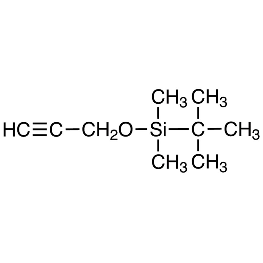 tert-Butyldimethyl(2-propynyloxy)silane >98.0%(GC) - CAS 76782-82-6