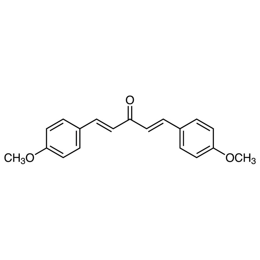 trans,trans-1,5-Bis(4-methoxyphenyl)-1,4-pentadien-3-one >98.0%(GC) - CAS 37951-12-5