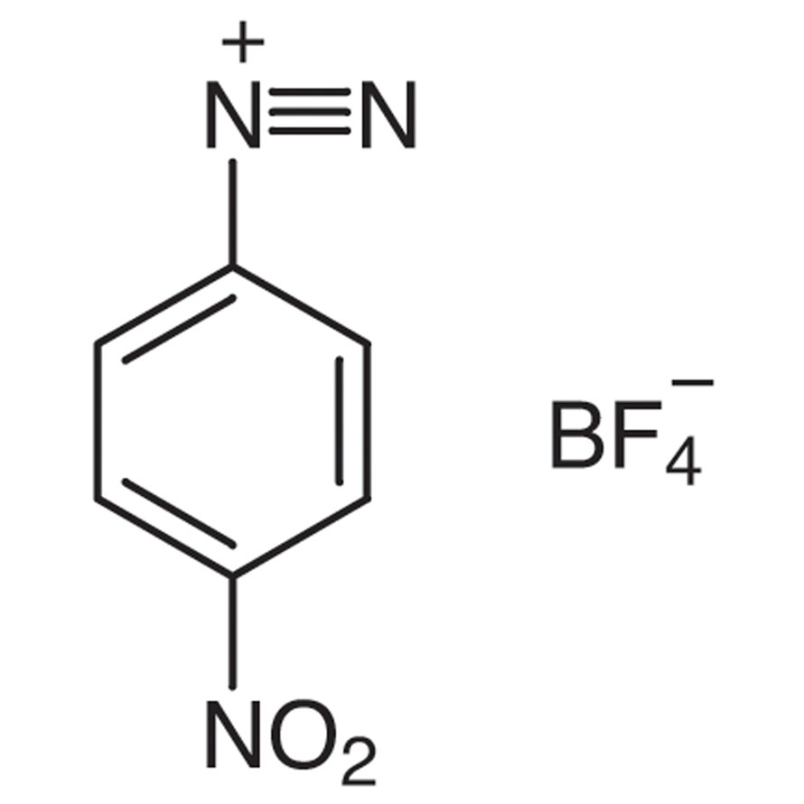 4-Nitrobenzenediazonium Tetrafluoroborate >98.0%(T)(HPLC) - CAS 456-27-9