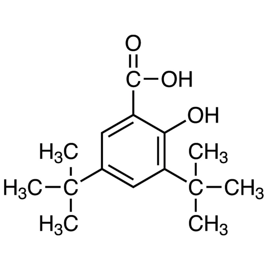 3,5-Di-tert-butylsalicylic Acid >95.0%(T) - CAS 19715-19-6