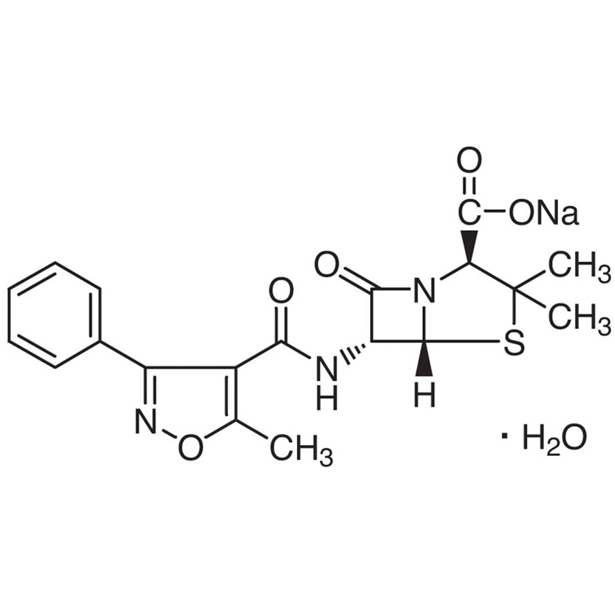Oxacillin Sodium Salt Monohydrate >95.0%(T) - CAS 7240-38-2