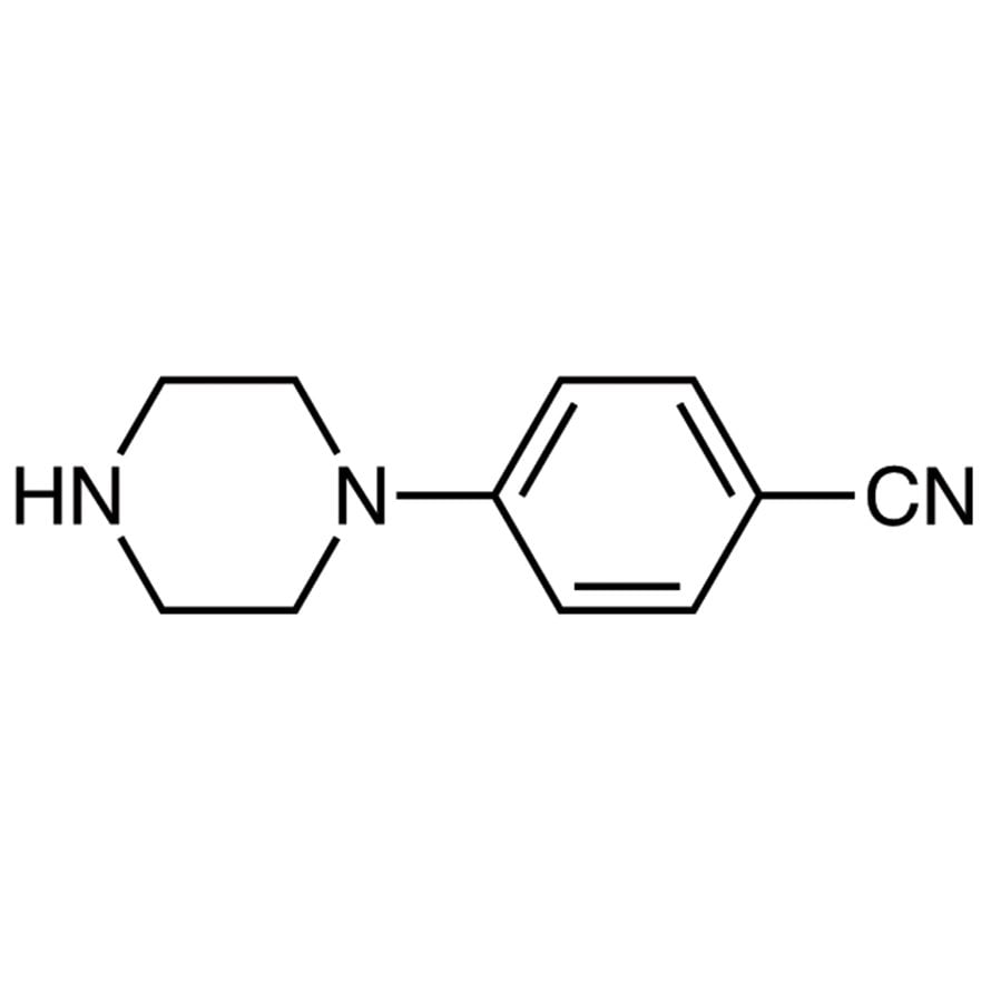 4-(1-Piperazinyl)benzonitrile >98.0%(GC)(T) - CAS 68104-63-2